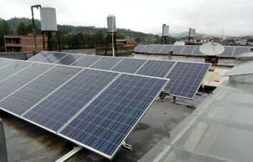 江西省瑞金市农村屋顶太阳能发电电站